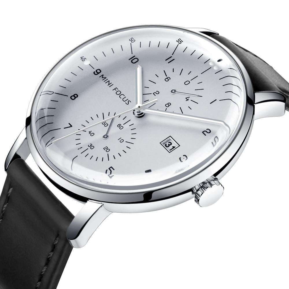 Top Leather Strap Stylish Watches Luxury Quartz Waterproof For Men And Women