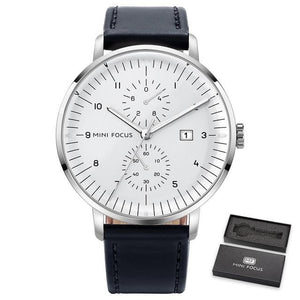 Top Leather Strap Stylish Watches Luxury Quartz Waterproof For Men And Women