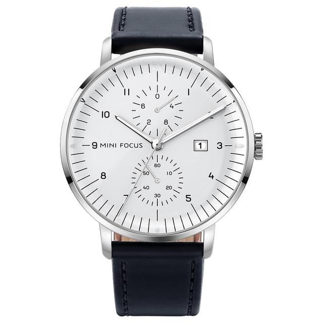 Top Leather Strap Stylish Watches Luxury Quartz Waterproof For Men And Women