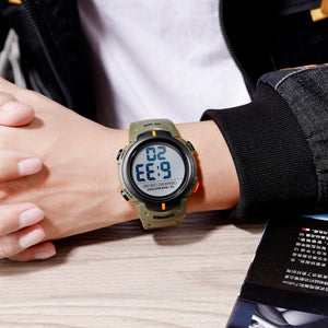 Best Outdoor Digital Sport Watch 100M Waterproof & Led Light Stopwatch
