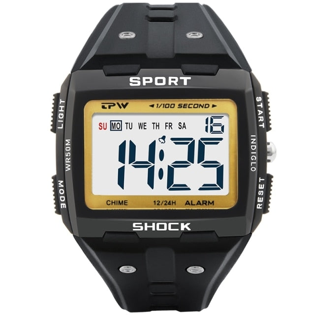 Digital watches with large numbers shop